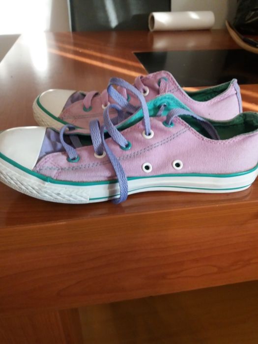 Ténis Rapariga Converse All Star Originais Cor Rosa tam 36
