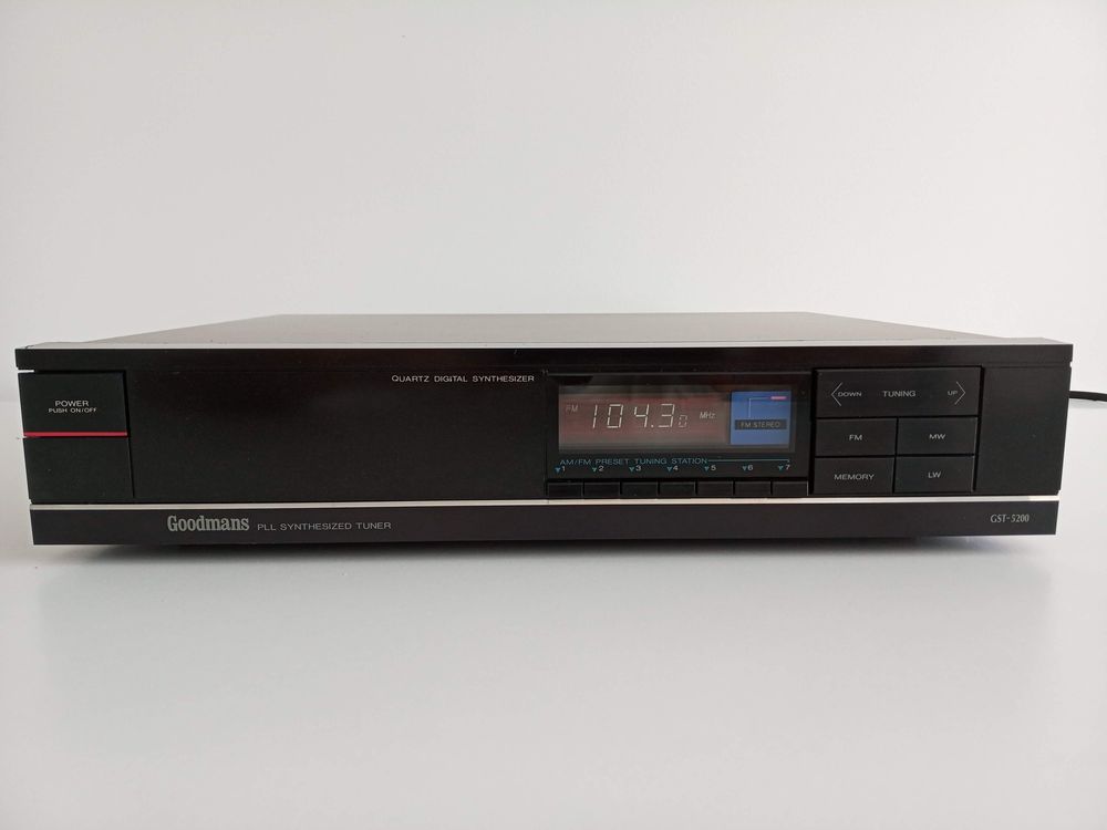 GOODMANS Sintonizador Rádio Tuner GST-5200