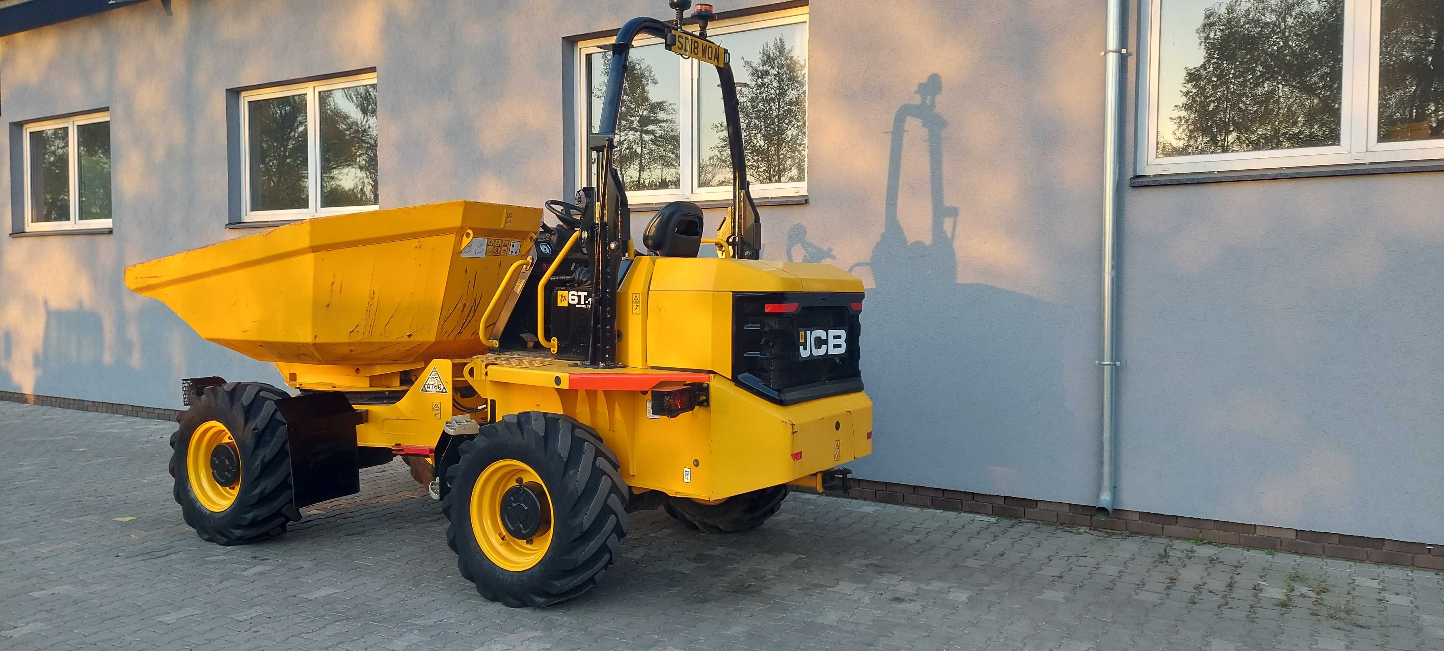 JCB 6T-1 WOZIDŁO Budowlane Terenowe Obrotowe Dumper 6t 4x4