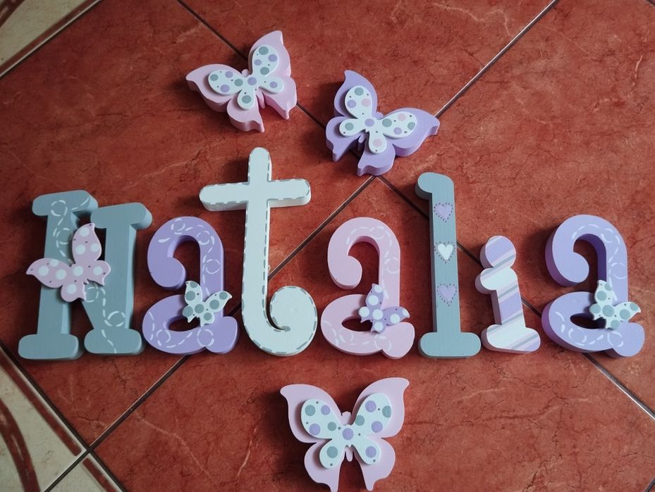 Literki styropianowe 3D