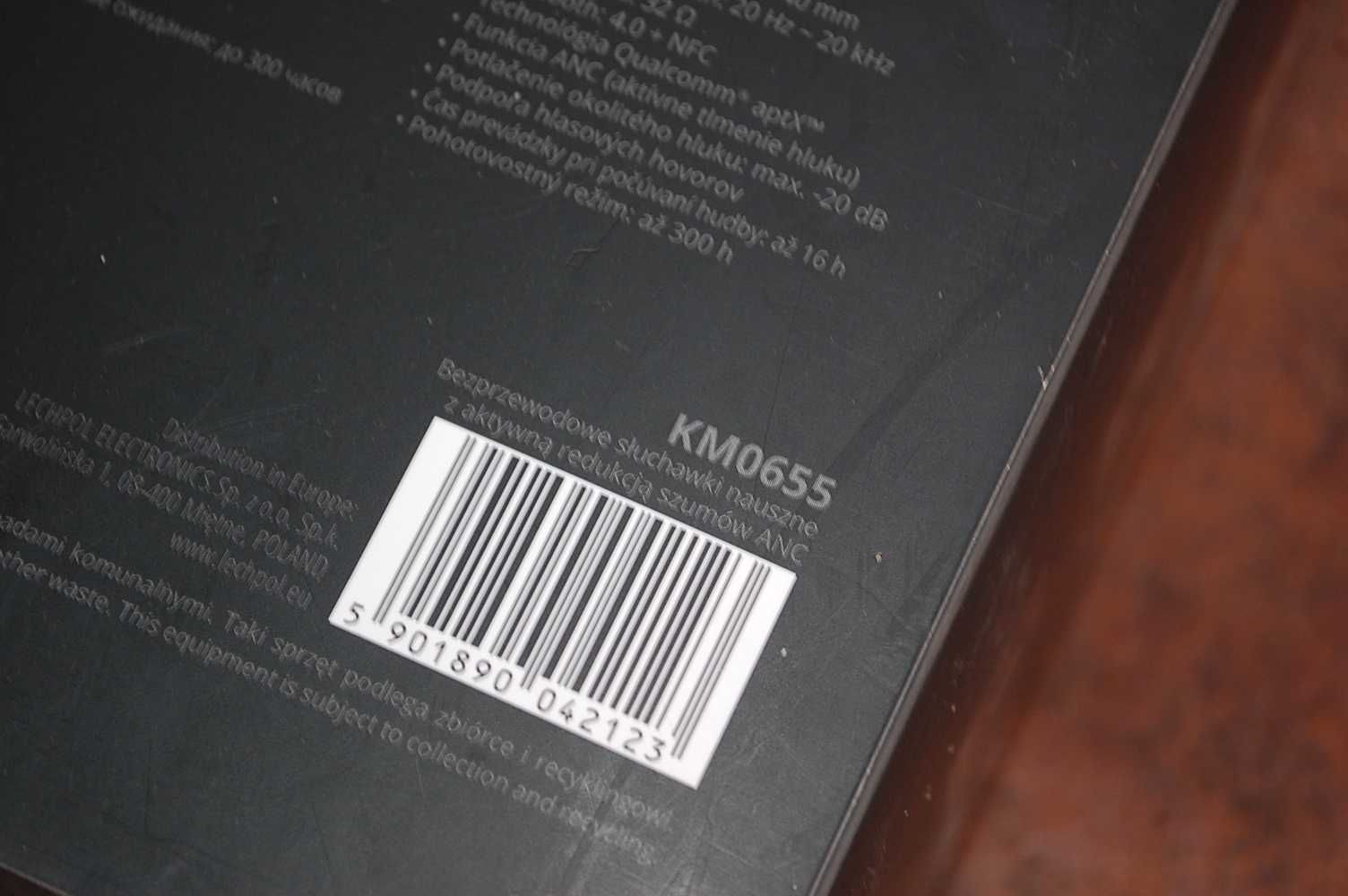 Słuchawki bezprzewodowe Kruger & Matz F7A KM0655 Nauszne Bluetooth