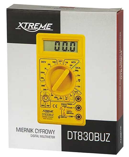 Miernik cyfrowy DT830BUZ XTREME