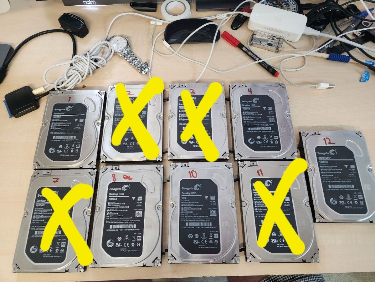 Жорсткий диск 3.5 sata Seagate в асортименті