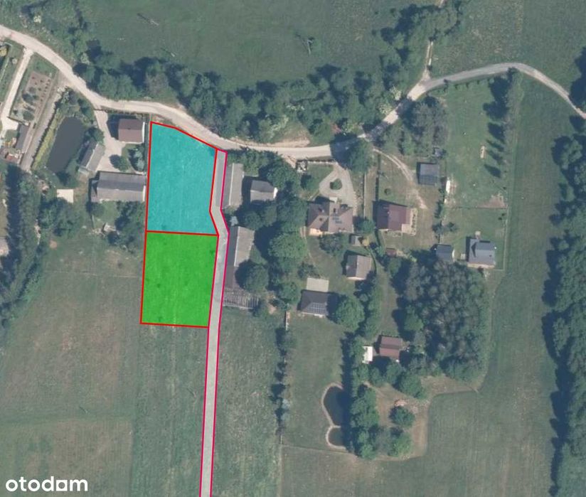 Działka budowlana w malowniczej i spokojnej okolicy