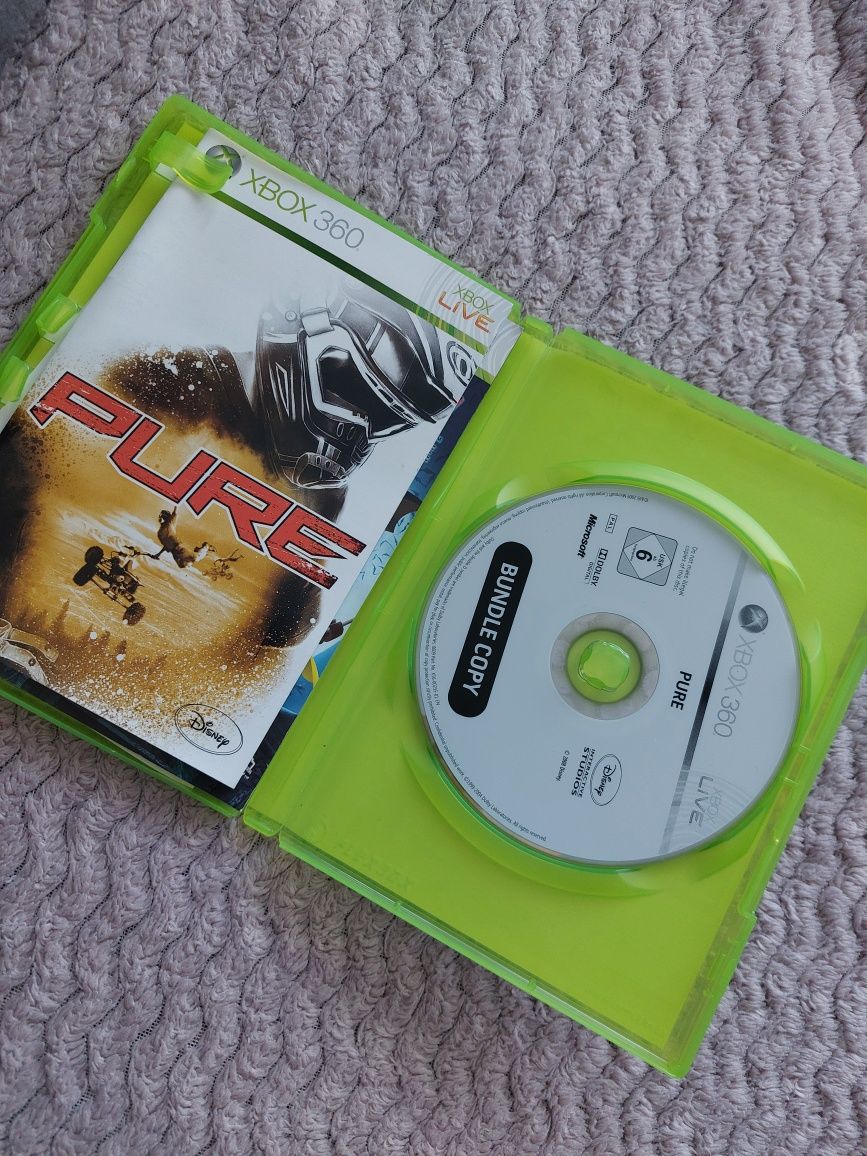 Xbox 360 z 2 padami i zasilaczem + gra Pure Gratis
