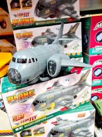 Nowy super samolot transportowy wojskowy zabawki