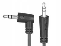 Hama Kabel Jack 3,5Mm - Jack 3,5Mm Kątowy 1,5M Czarny