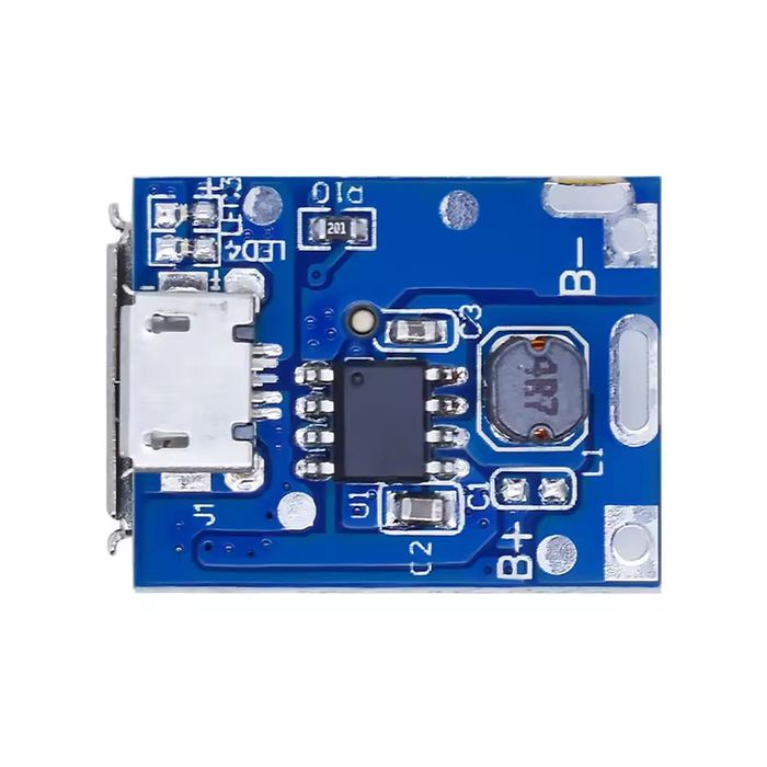 Плата для power bank. Mikrousb модуль для павербанка