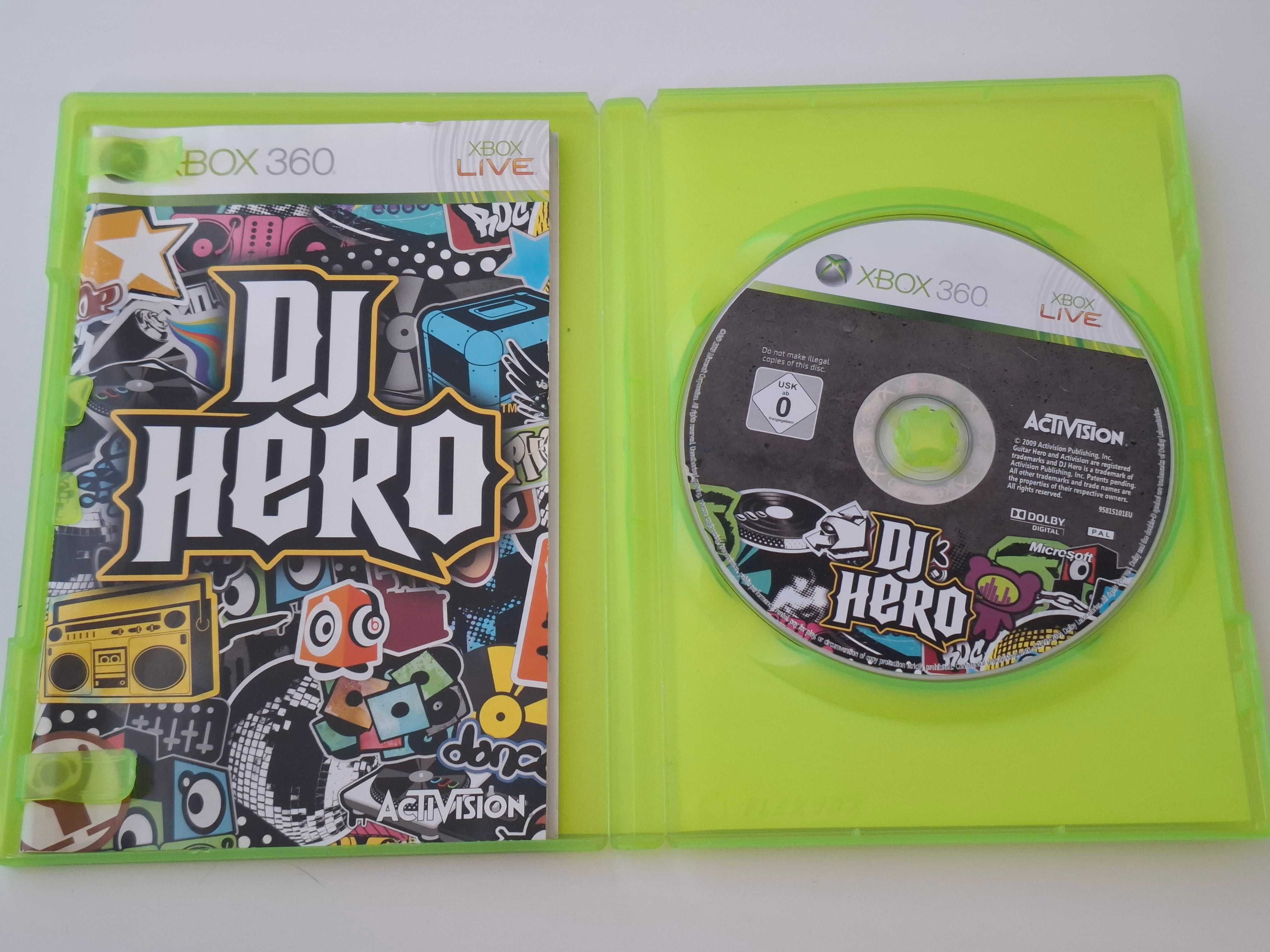 Gra Xbox 360 DJ Hero