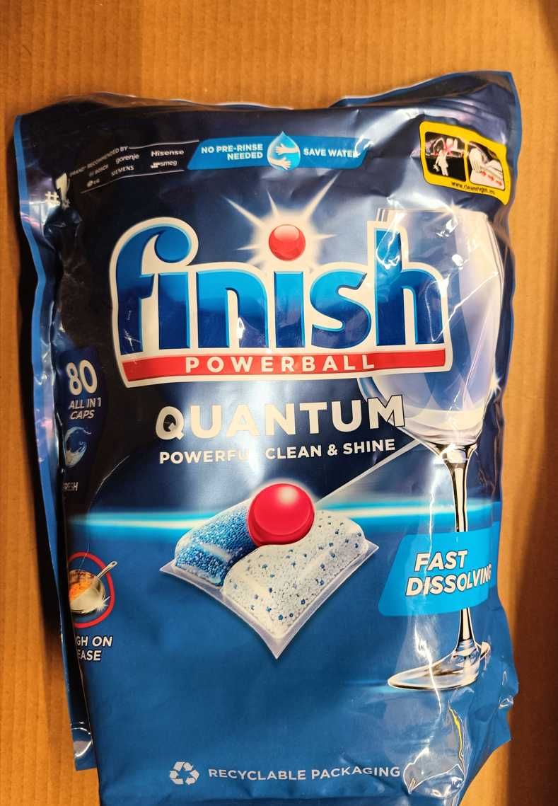Kapsułki do zmywarki Finish Powerball Quantum 80 szt
