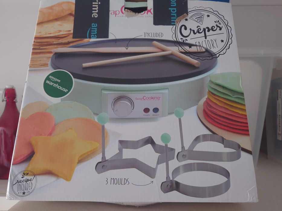 Máquina para fazer Crepes