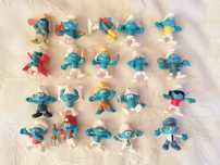 conjunto de 20 Smurfs esmurfes