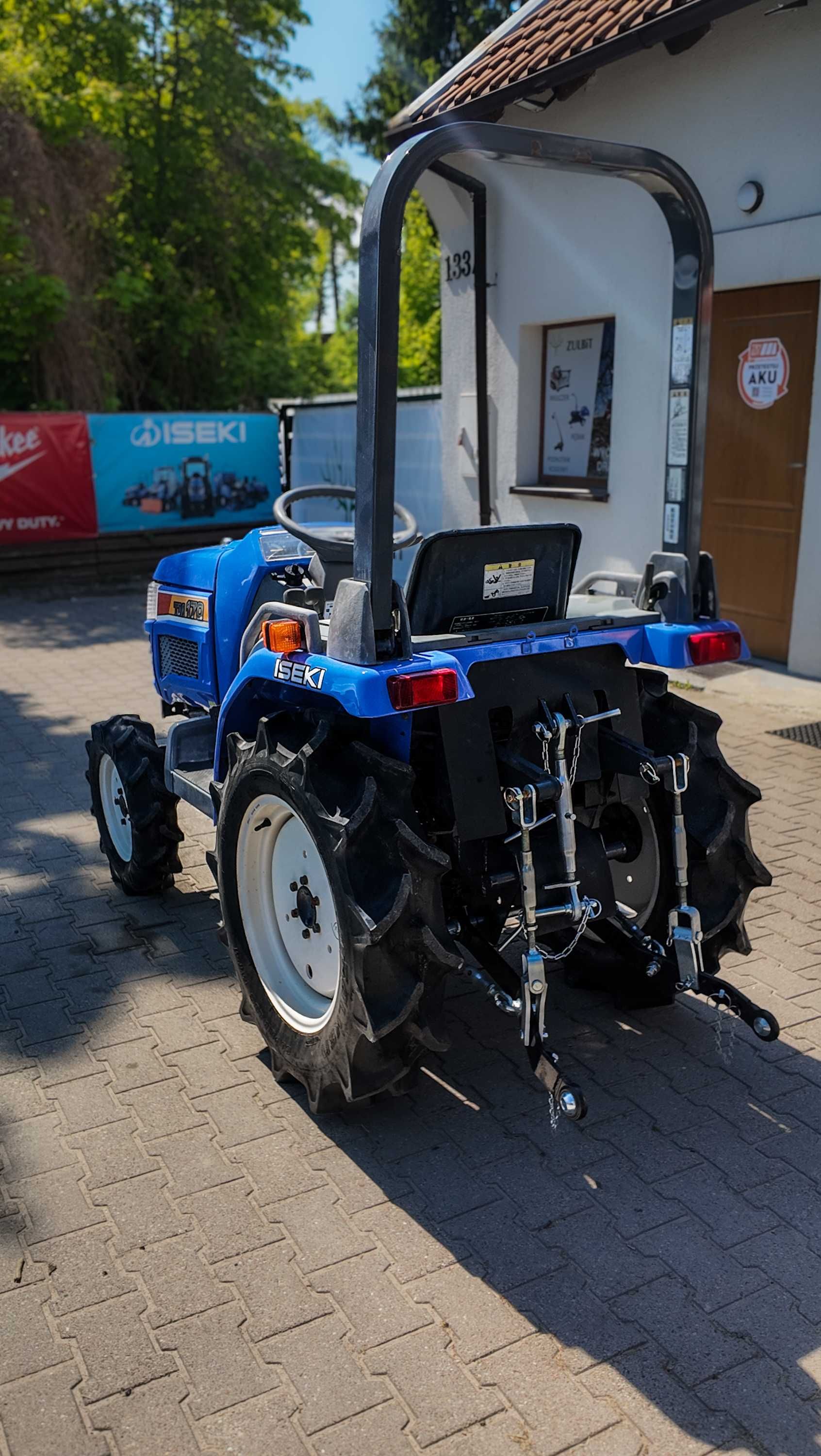 Iseki TM-170, wspomaganie, 4x4,traktorek Japoński 17 KM ZULBiT Olsztyn