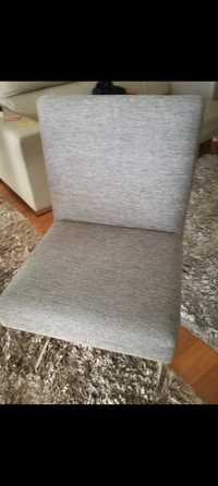 Cadeira forrada tecido e almofadada alta gama Anaric x 6