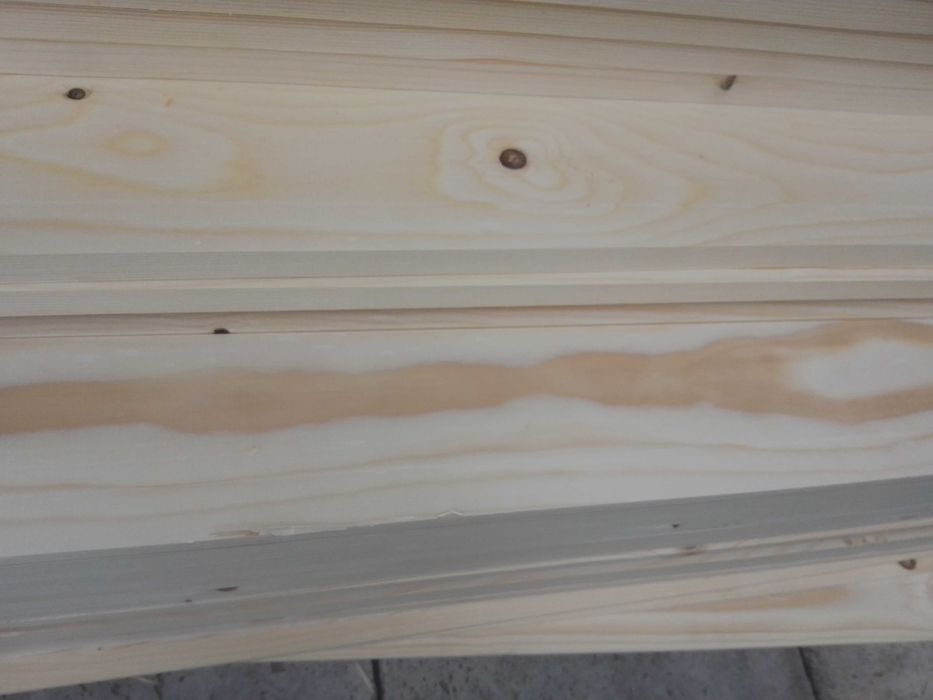 Deska heblowana 130x9 cm, świerk, nowa