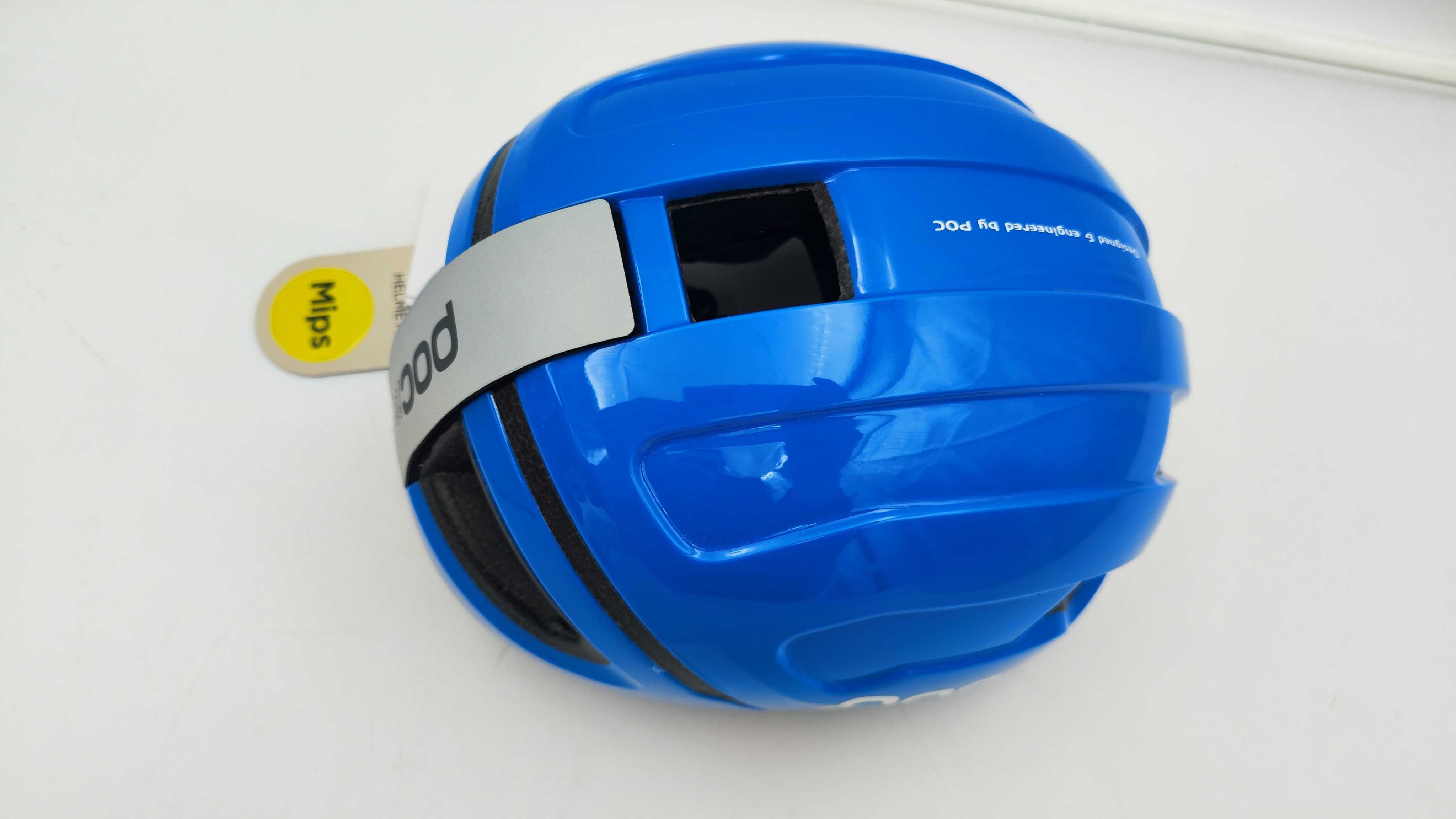 Kask Rowerowy POC POCITO OMNE MIPS fluorescent blue S 51-56 (R25)