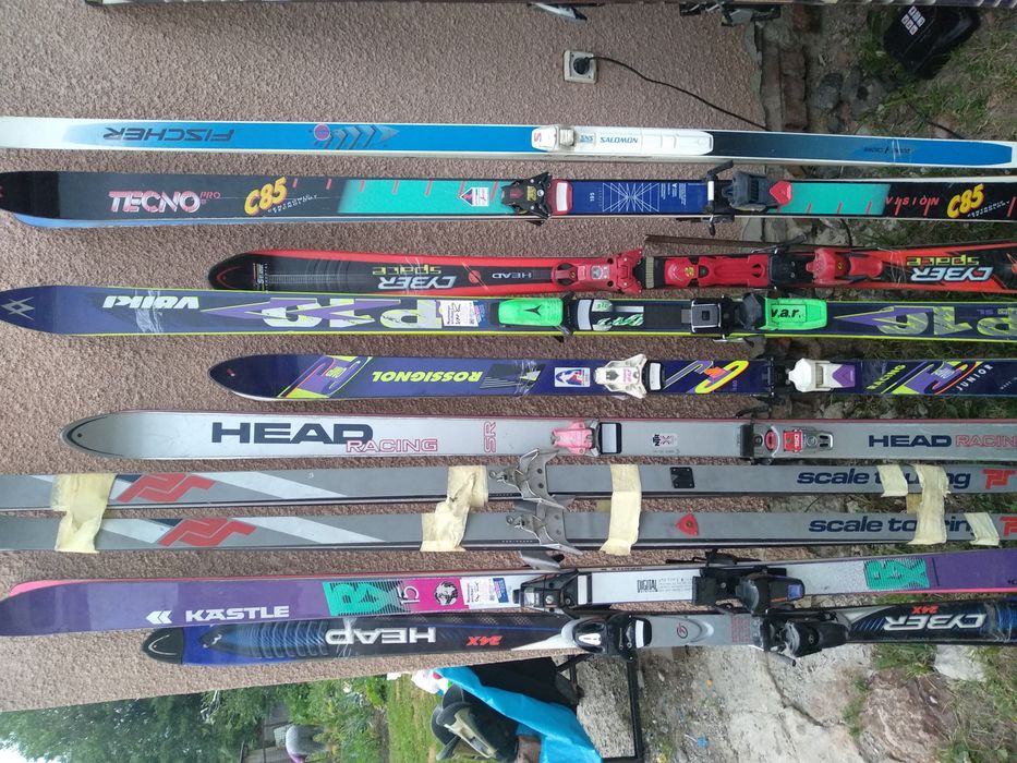 Лижі б/у з європи