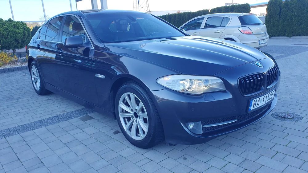 BMW Seria 5 BMW 520i F10 Sedan 2,0 Benzyna 184KM Manual Bardzo Ładna Stan BDB