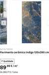 Pavimento cerâmico indigo 120*260 cm