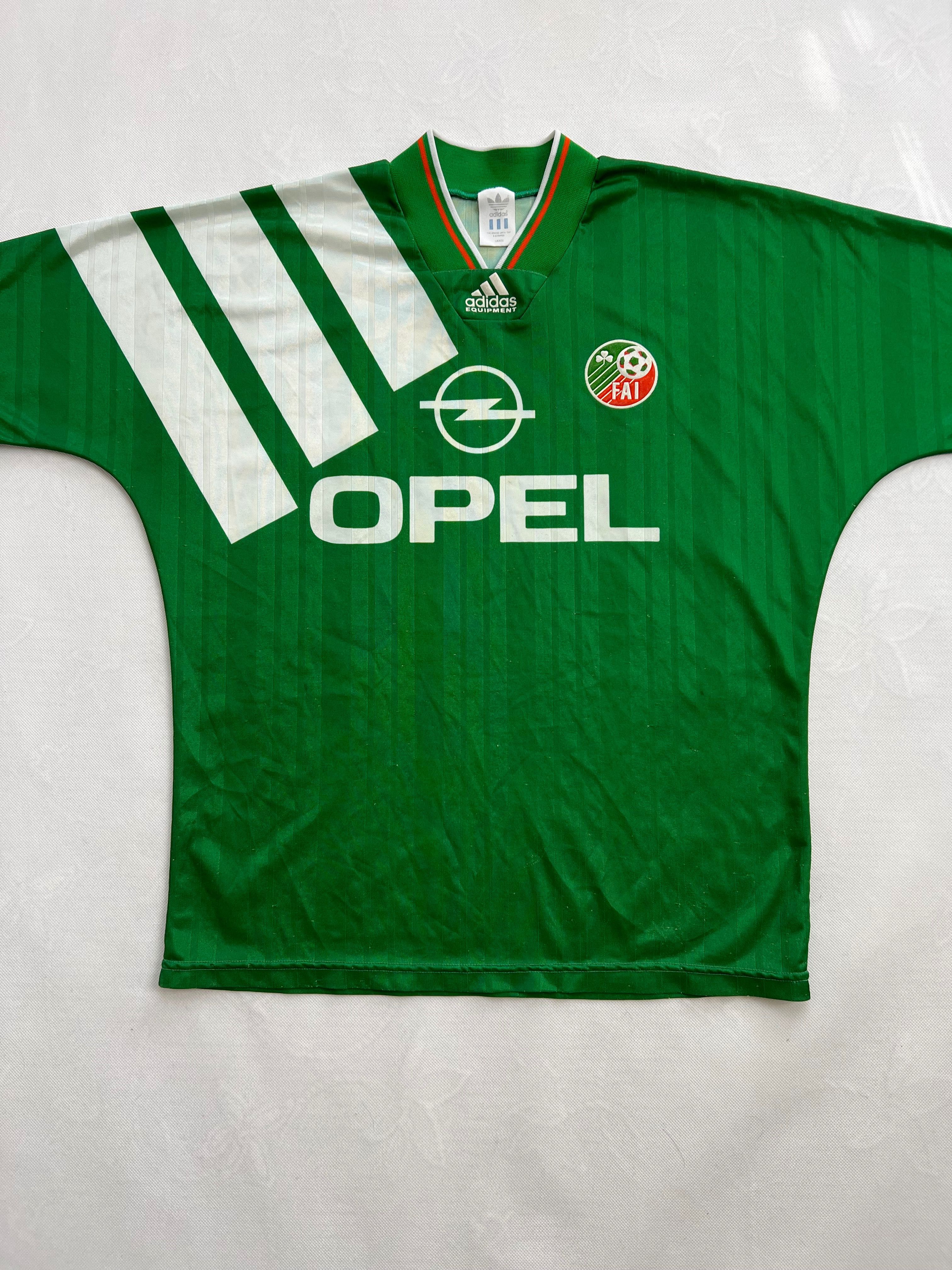 Adidas Republic Of Ireland 1992 Soccer Jersey vintage rare koszulka