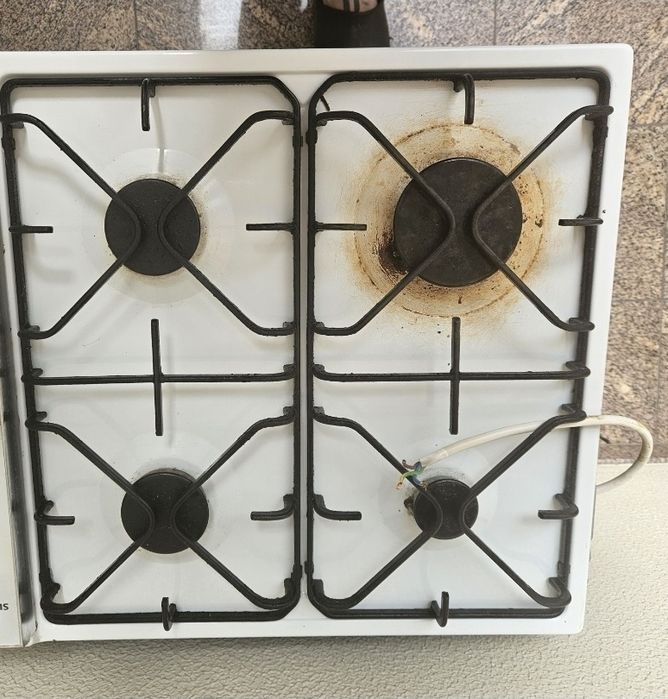 Placa a gás e Forno elétrico de Encastre