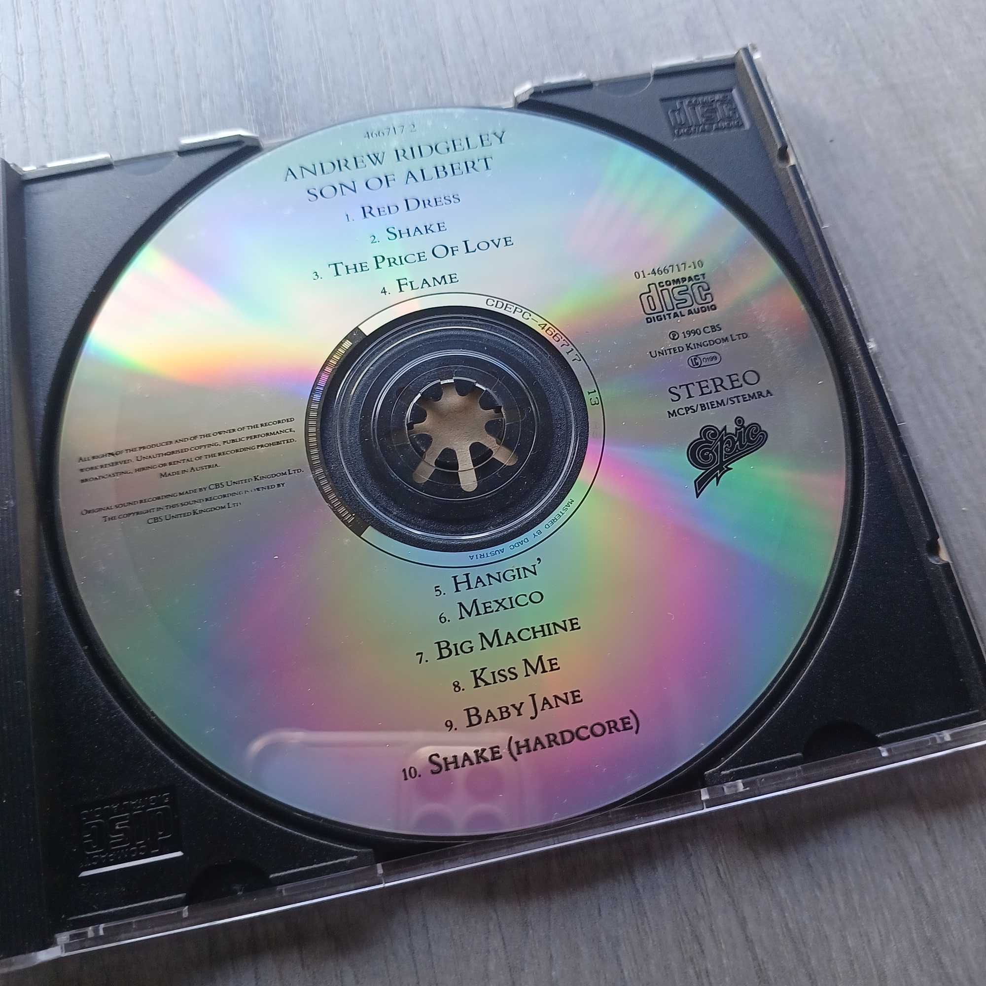 Andrew Ridgeley Wham! CD Son of Albert