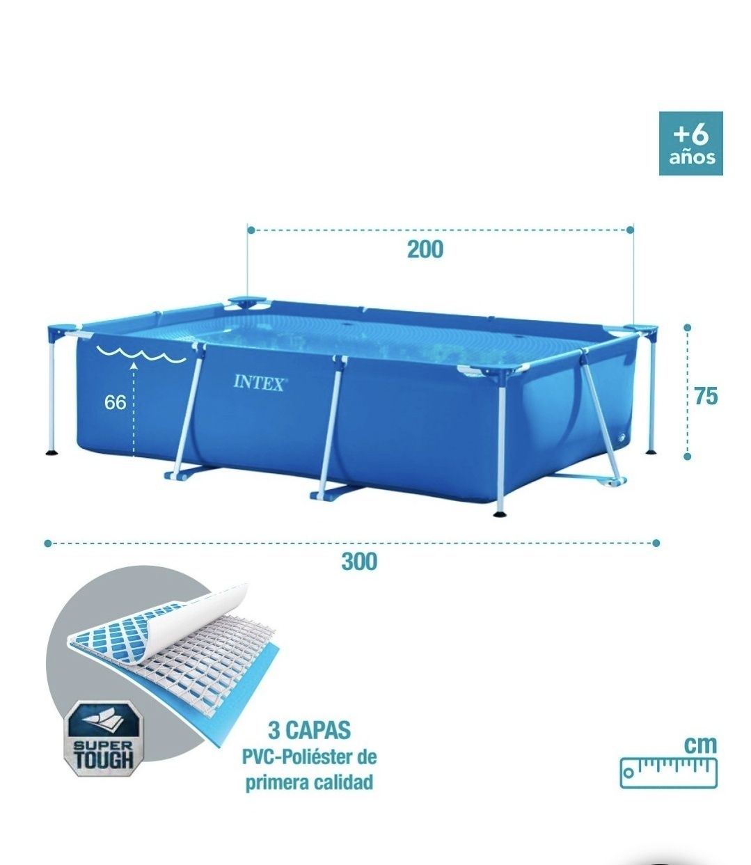 Piscina 3 metros intex "Nova"!!
