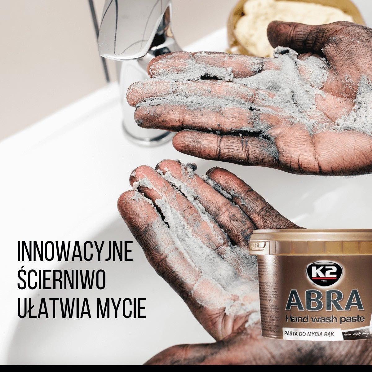 3 x K2 - ABRA - PASTA BHP DO MYCIA RĄK - 500ml W521N