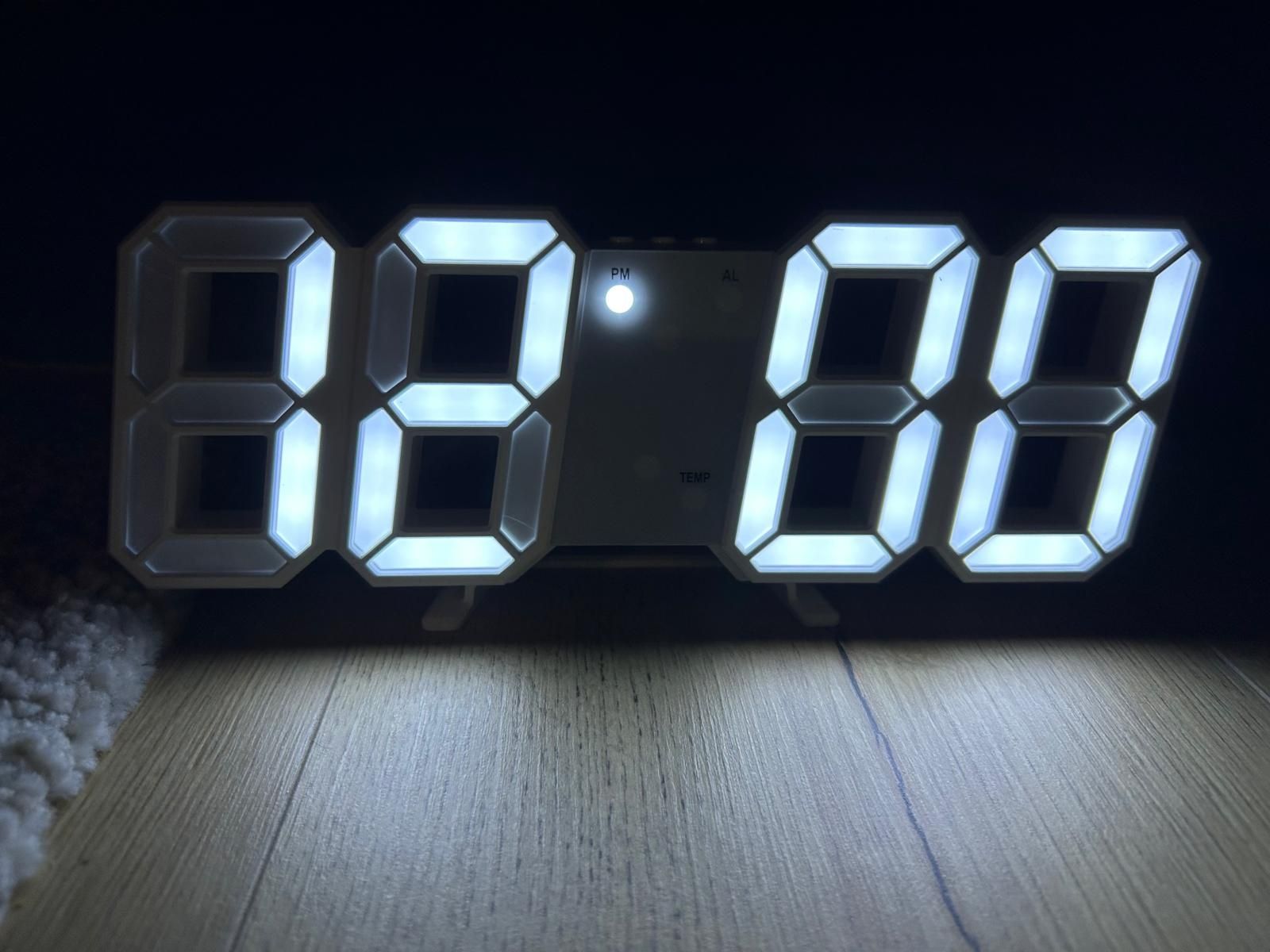 Cyfrowy Zegar 3D LED