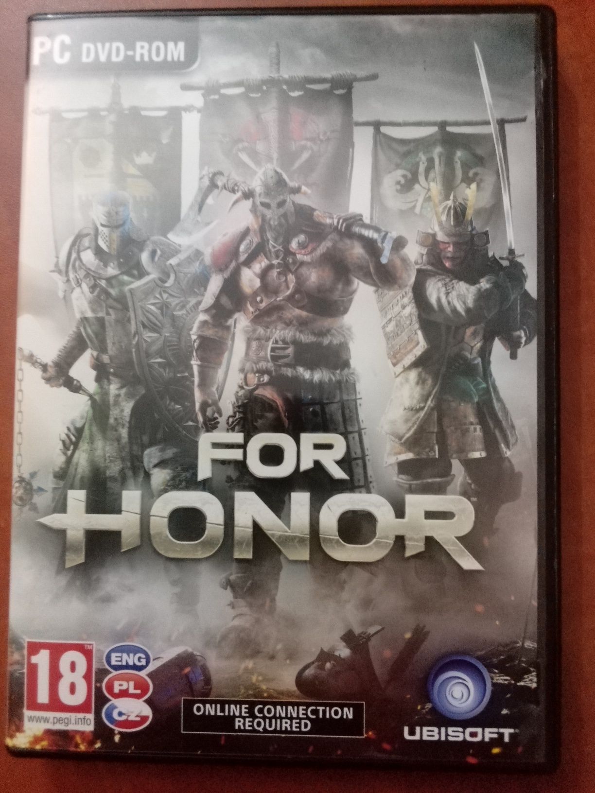 Super Gra PC DVD -ROM FOR HONOR w idealnym stanie