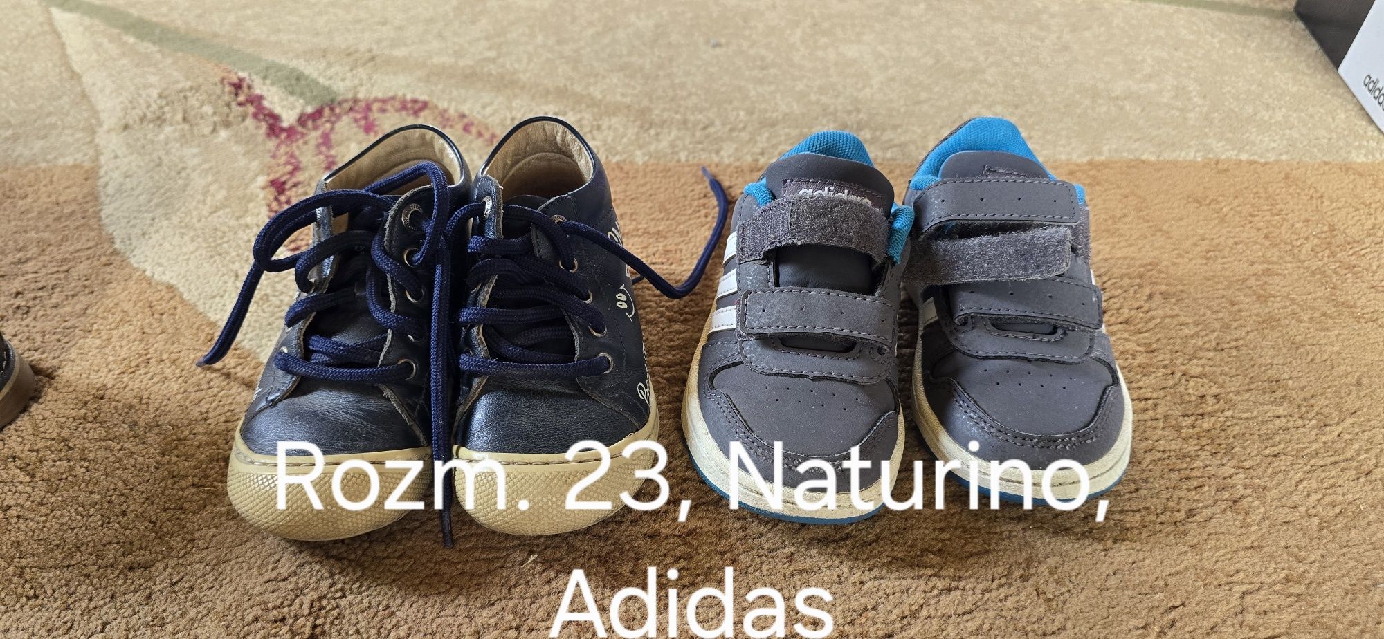 Buty/buciki emel, naturino, adidas rozm 21 i 23