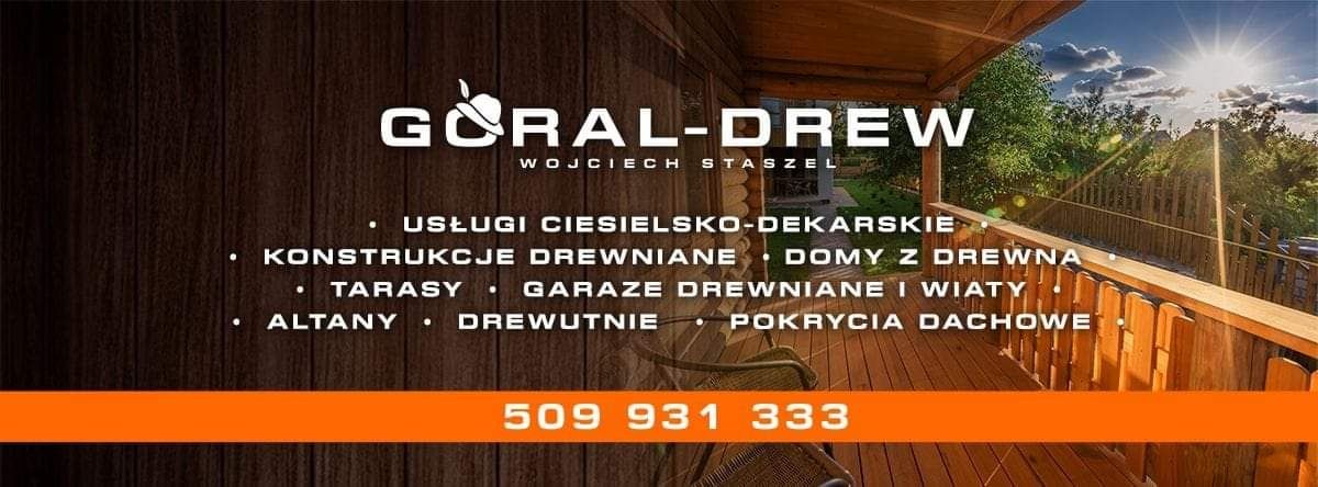 Tarasy, garaże, altany, wiaty, konstrukcje drewniane