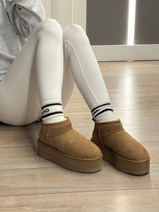 Угг угги Ugg ultra mini platform 5 см 38 на товстій підошві