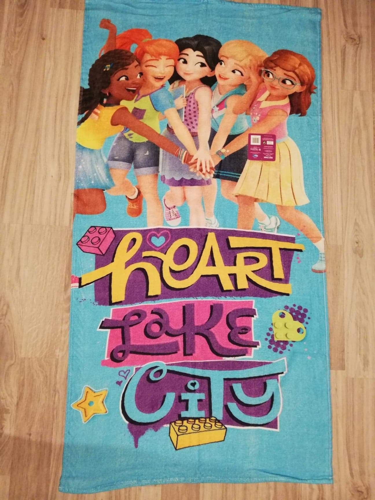 Lego Friends ręcznik kąpielowy