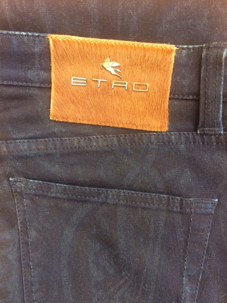 Брендовые мужские брюки, джинсы ETRO Италия. 100 % оригинал.