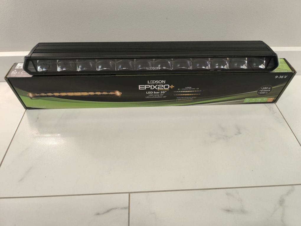 EPIX20+ LED Bar 20" LEDSON 180W + swiatło stroboskopowe, panel roboczy