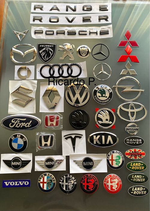 Simbolo Letras S3 S4 TDI FR M S Line A3 A4 VW BMW Ford Audi Mini ...
