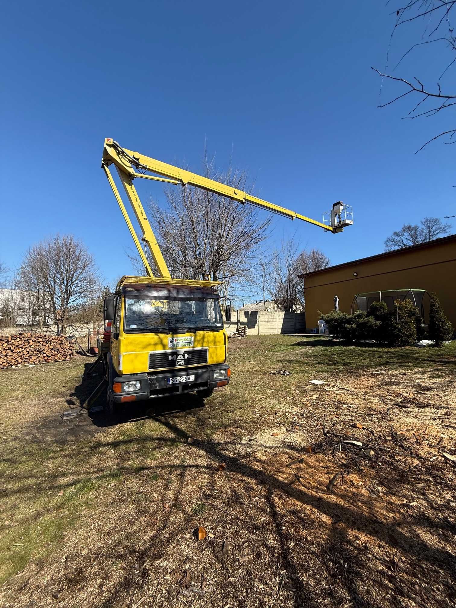 Man Zwyżka Podnośnik koszowy GSR269P Bardzo dobry stan 26m hydraulik