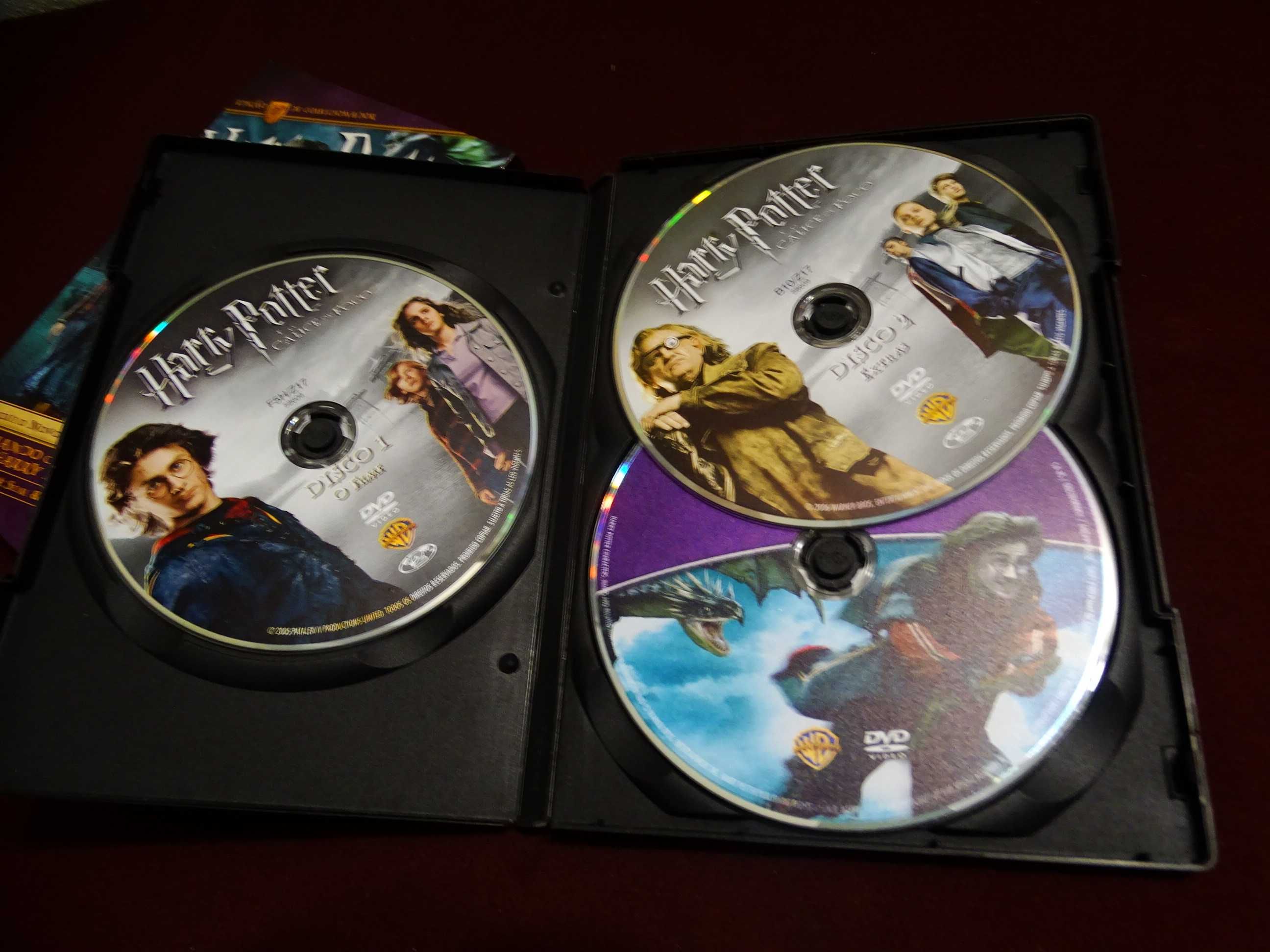 DVD-Harry Potter e o cálice de fogo-Edição 3 discos