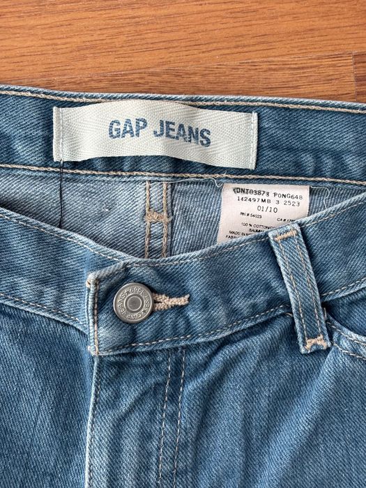 Spodnie damskie jeansy Gap dzwony długie 10 36/38