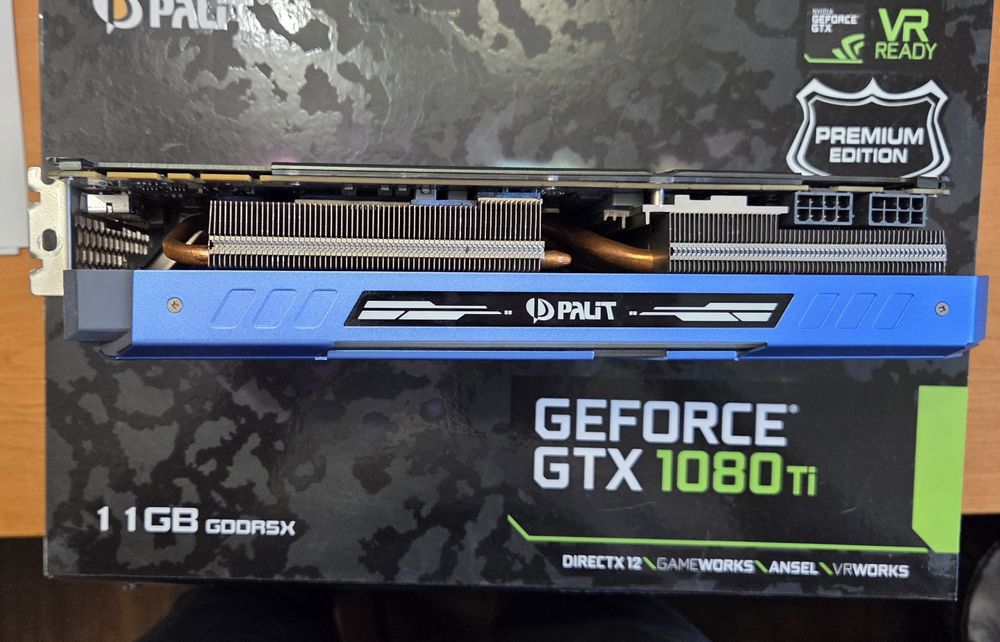 GeForce gtx 1080ti palit gameRock