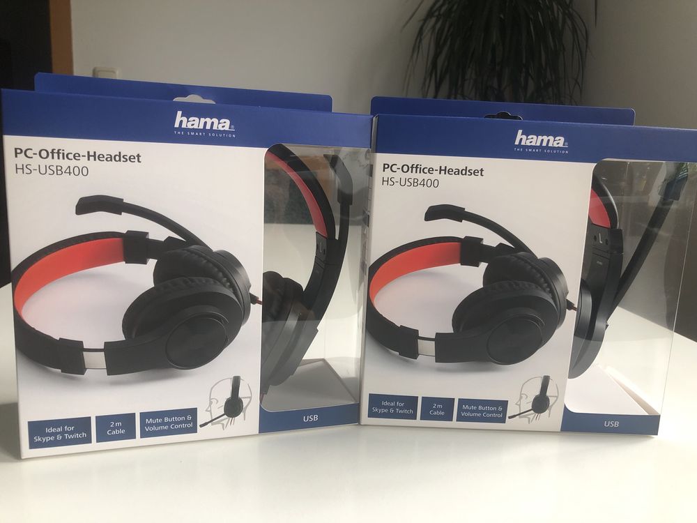Геймерські навушники з мікрофоном HAMA HS-USB 400