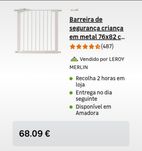 2 Barreiras de segurança com extensão