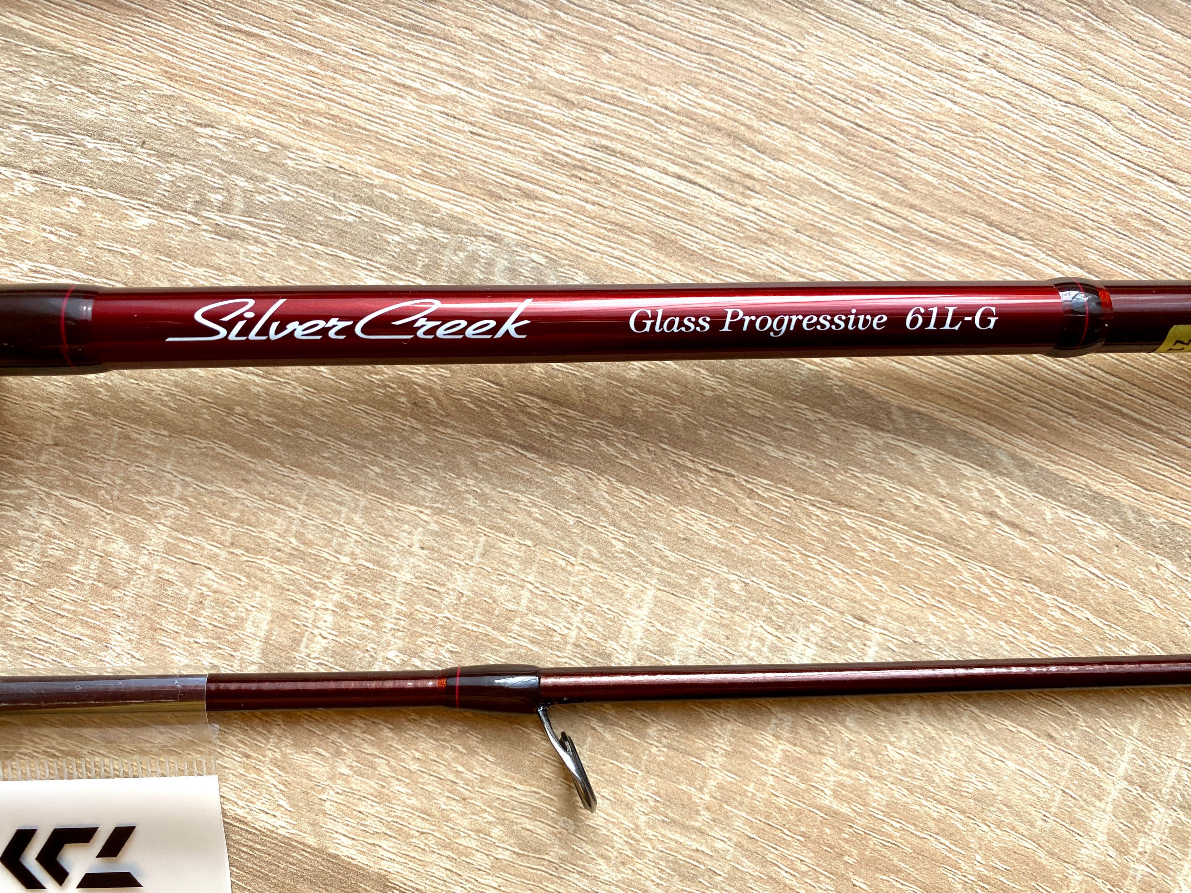 NEW спиннинги DAIWA Silver Creek Glass Progressive 61L-G голавльфорель