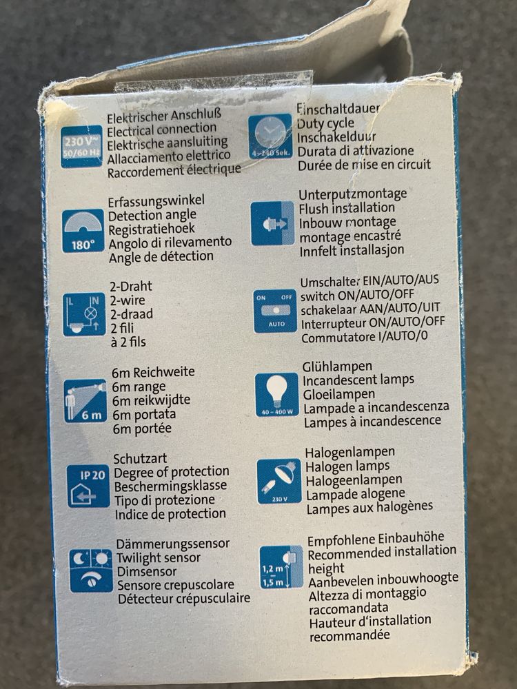 CZUJNIK RUCHU na podczerwień  KOPP