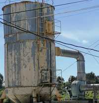 Silo de aspiração/armazenagem.