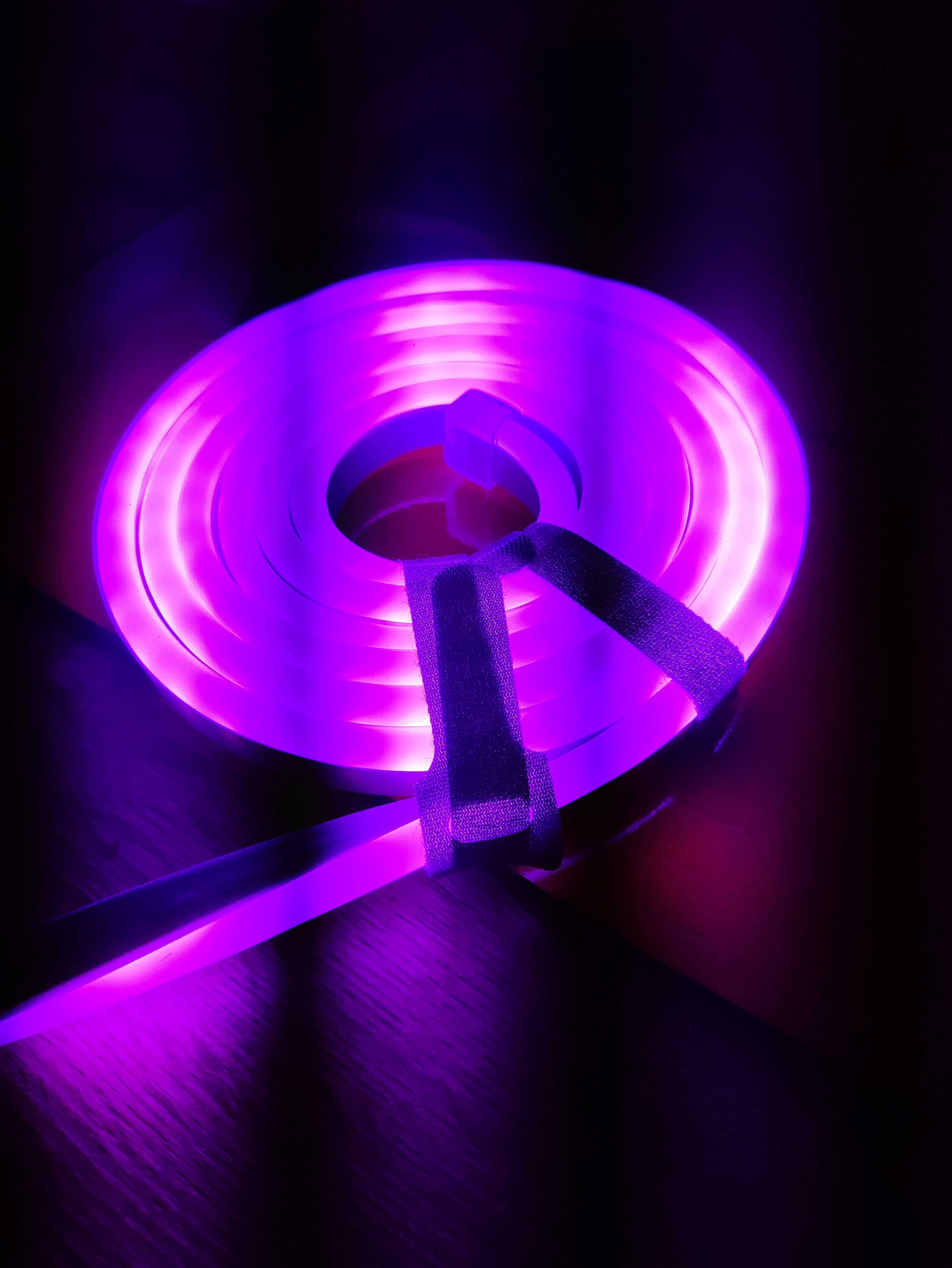 Neonowa taśma LED wodoodporna oświetlenie linowe Lampki do telewizora