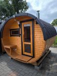 Sauna ogrodowa 2,5m OD RĘKI Ogrodowa Ellipse Owalna SPA Ogrodowe