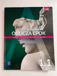 Oblicza epok 1.1 Język polski klasa 1 podręcznik