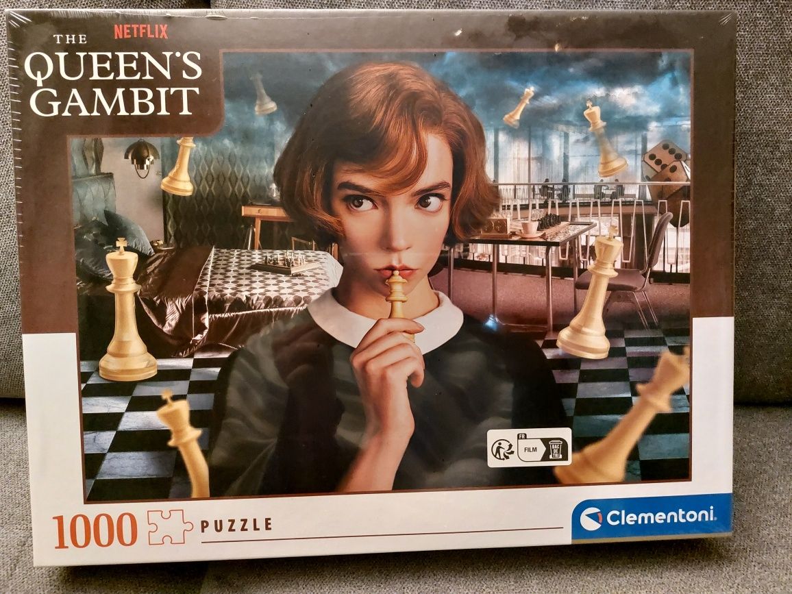 Puzzle 1000 gambit królowej nowe